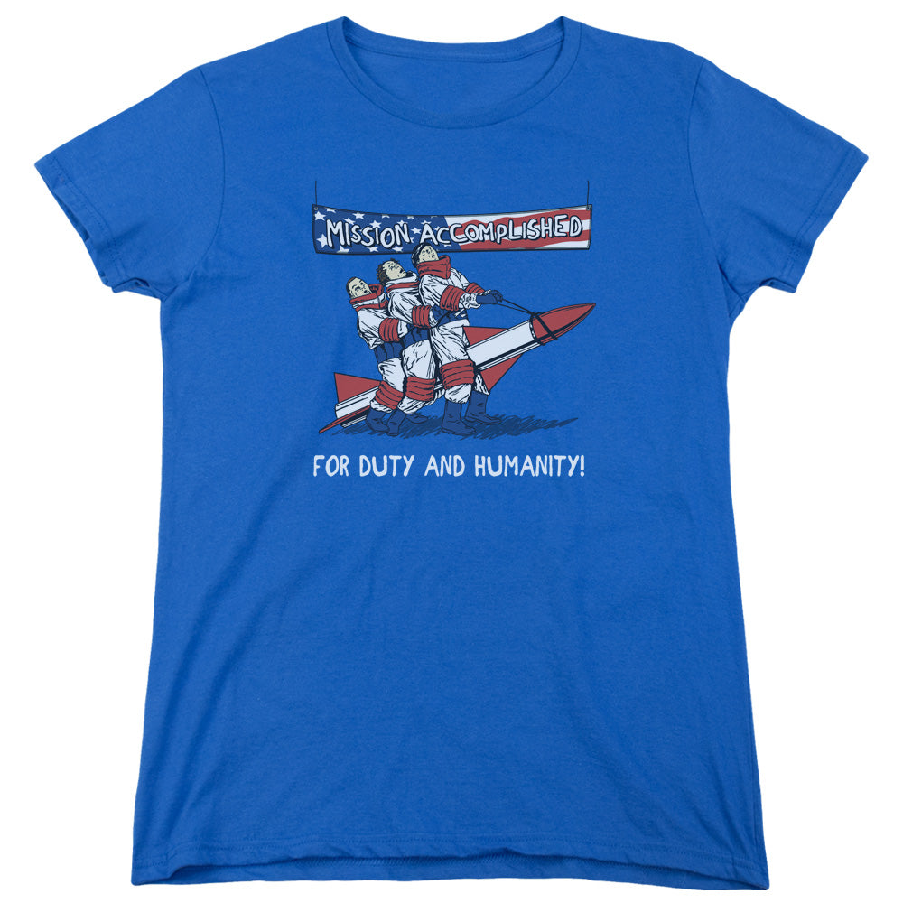 The Three Stooges Mission Accomplished Womens T-Shirt
