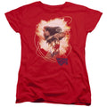 Wonder Woman 75th Burst Womens T-Shirt