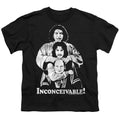 The Princess Bride Inconceivable Trio Black Youth/Toddler T-Shirt