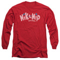 Dubble Bubble Nik-L-Nip Distressed Logo Long Sleeve T-Shirt