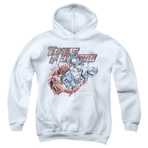 Transformers Spray Panels Youth Hoodie