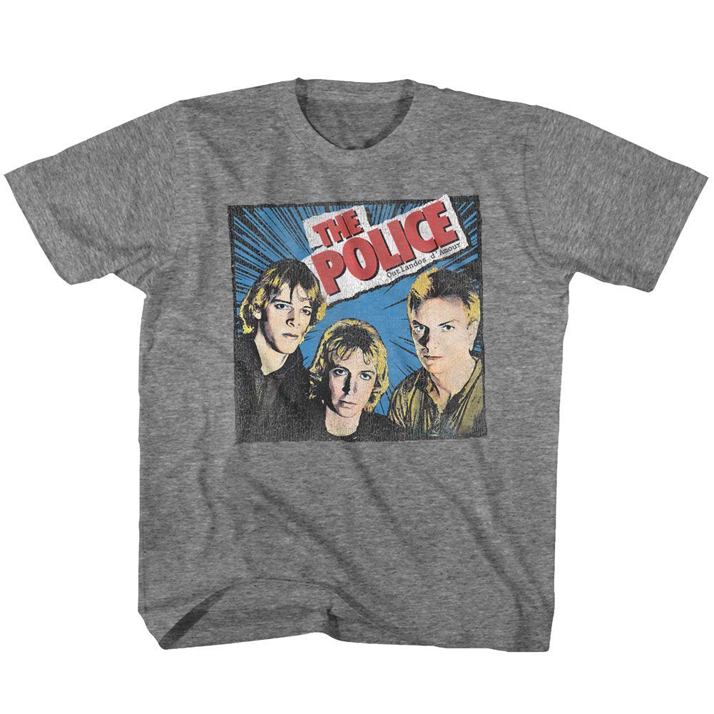 The Police Comic Style Youth/Toddler T-Shirt