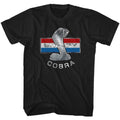 Snake Stripes Carroll Shelby t-shirt in black