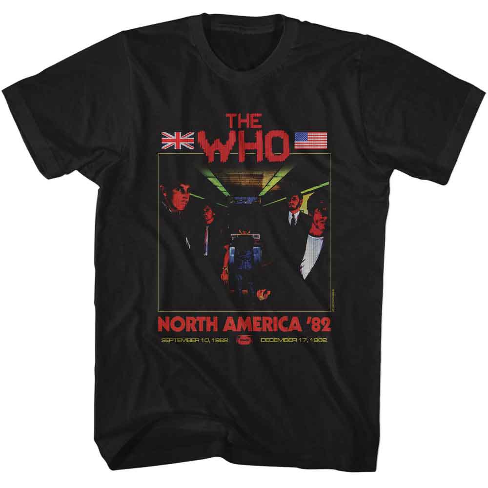 Its Hard North America 82 The Who t-shirt in black