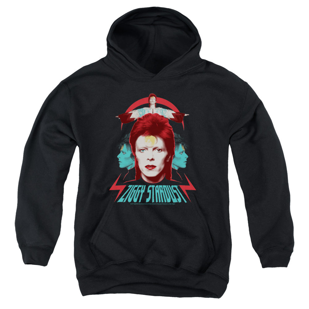 David Bowie Ziggy Heads Youth Hoodie