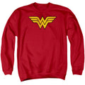 DC Comics Wonder Woman Logo Dist Crewneck Sweatshirt