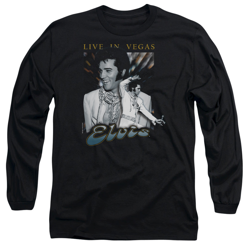 Elvis Presley Live In Vegas Long Sleeve T-Shirt