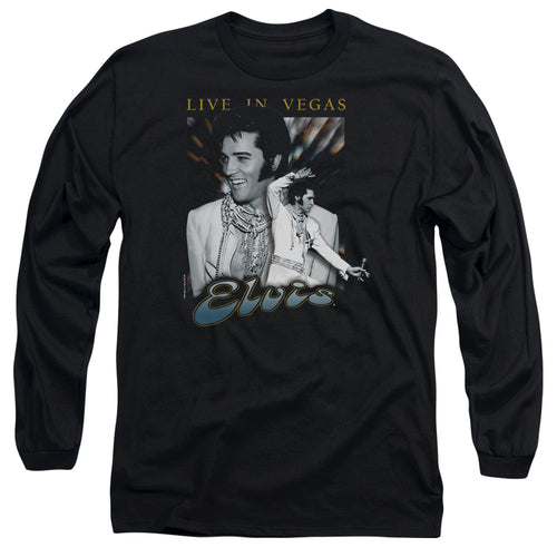 Elvis Presley Live In Vegas Long Sleeve T-Shirt