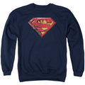 Superman Rusted Shield Crewneck Sweatshirt
