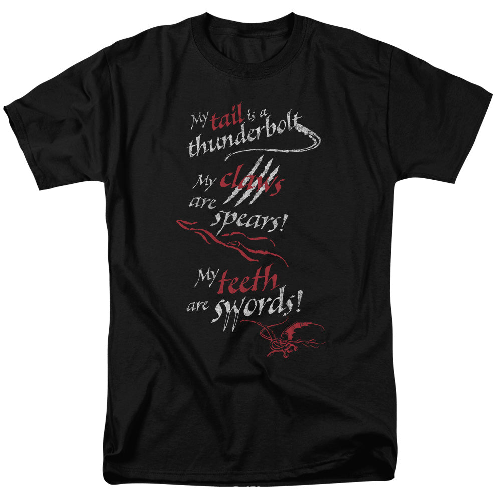 The Hobbit Tail Claws Teeth T-Shirt
