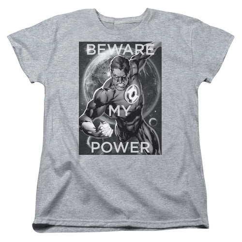 Green Lantern Power Womens T-Shirt