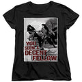 The Princess Bride Fellow Black Womens T-Shirt