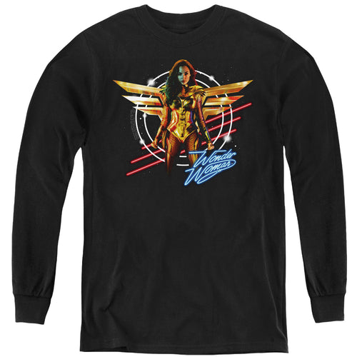 Wonder Woman 1984 Space Poster Youth Long Sleeve T-Shirt