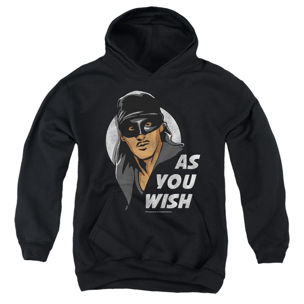 The Princess Bride As You Wish Black Youth Hoodie