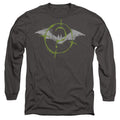 The Batman Scribbles Bat Logo Long Sleeve T-Shirt