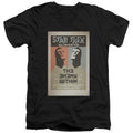 Star Trek The Enemy Within Black V-Neck T-Shirt