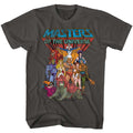 The Whole Gang Masters of the Universe t-shirt in smoke gray