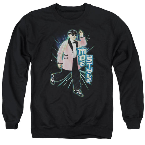 The Three Stooges Moe Style Crewneck Sweatshirt