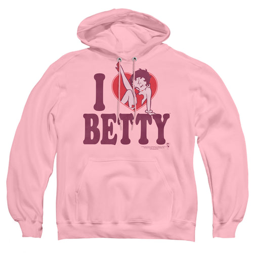 Betty Boop I Heart Betty Pullover Hoodie