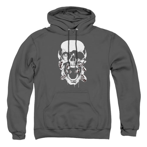 Green Lantern Black Lantern Skull Pullover Hoodie