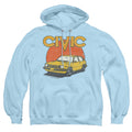 Honda Retro Civic Pullover Hoodie