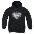 Superman Biker Metal Youth Hoodie