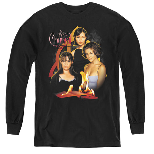 Charmed Original Three Youth Long Sleeve T-Shirt