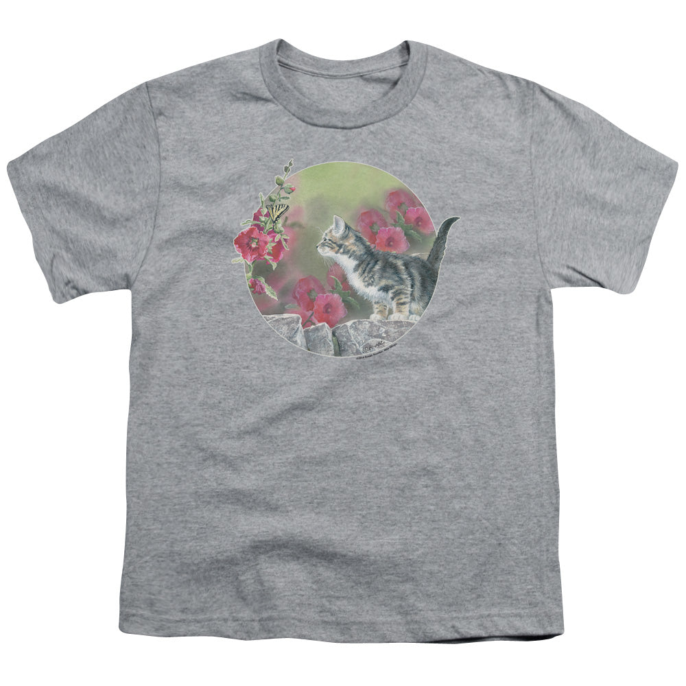 Wild Wings Kitten Flowers Youth/Toddler T-Shirt