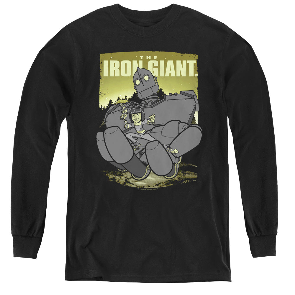 The Iron Giant Helping Hand Youth Long Sleeve T-Shirt