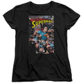 Superman Action One Womens T-Shirt