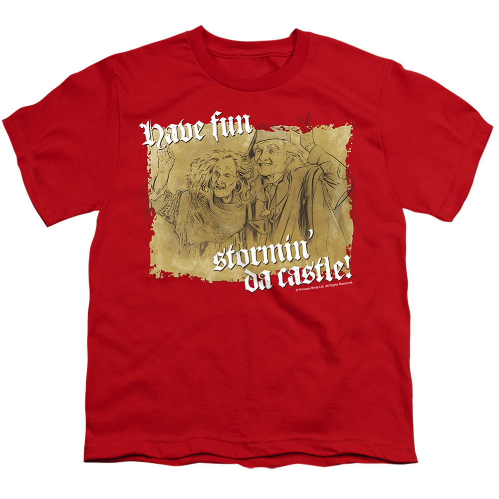 The Princess Bride Have Fun Stormin' Da Castle Red Youth/Toddler T-Shirt