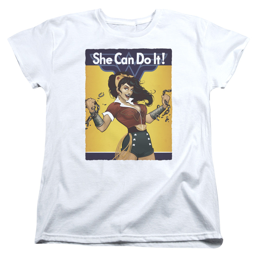 Wonder Woman Wonder Bombshell Womens T-Shirt