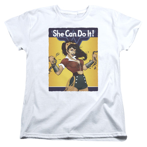 Wonder Woman Wonder Bombshell Womens T-Shirt