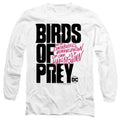 Birds of Prey Birds Of Prey Logo Long Sleeve T-Shirt