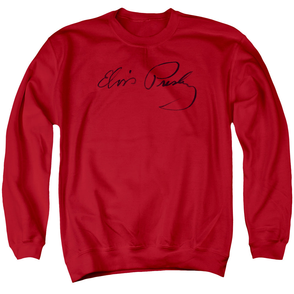 Elvis Presley Signature Sketch Crewneck Sweatshirt
