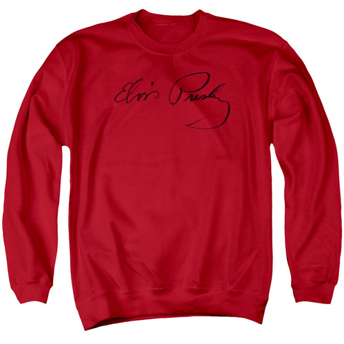 Elvis Presley Signature Sketch Crewneck Sweatshirt