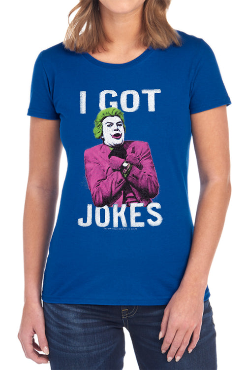 Batman Got Jokes Womens T-Shirt