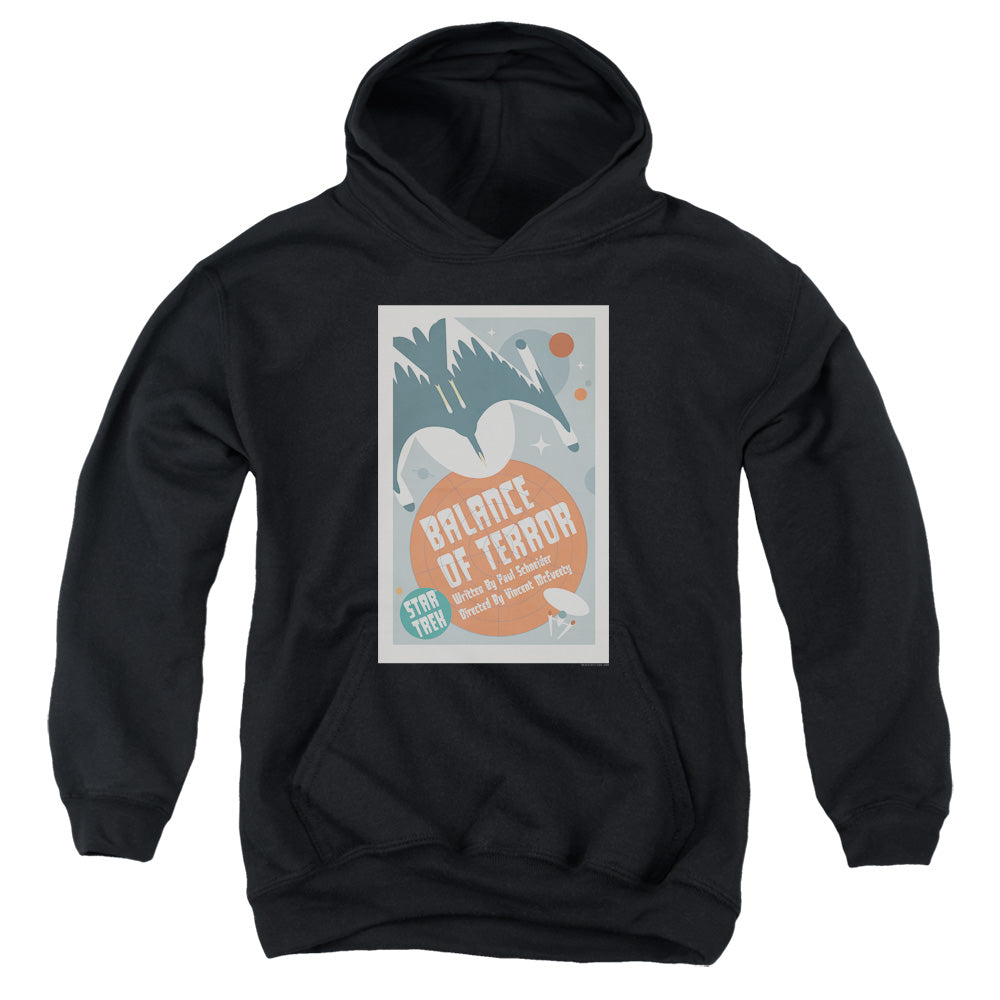 Star Trek Juan Ortiz Balance of Terror Black Youth Hoodie
