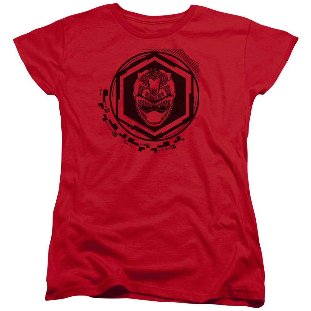 Power Rangers: Beast Morphers Red Ranger Womens T-Shirt
