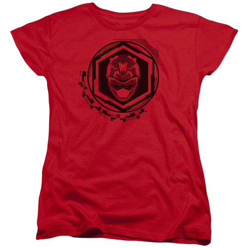 Power Rangers: Beast Morphers Red Ranger Womens T-Shirt