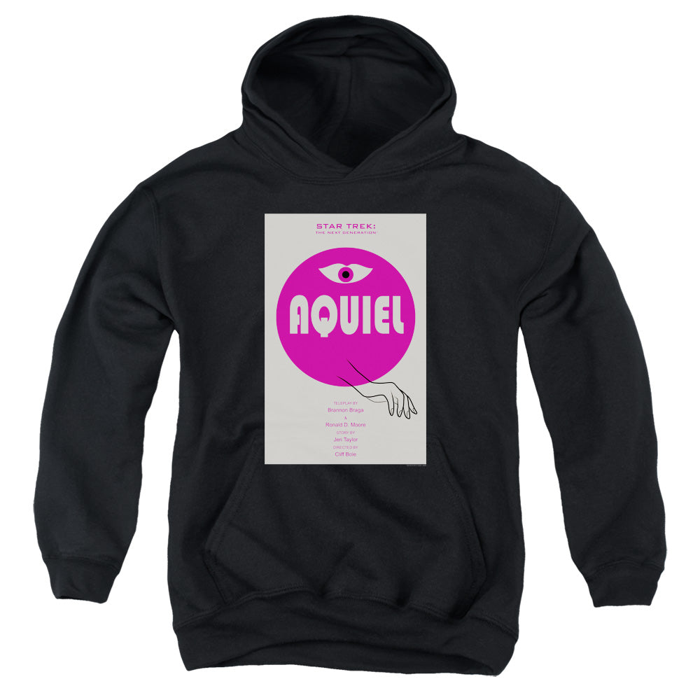 Star Trek Aquiel Black Youth Hoodie