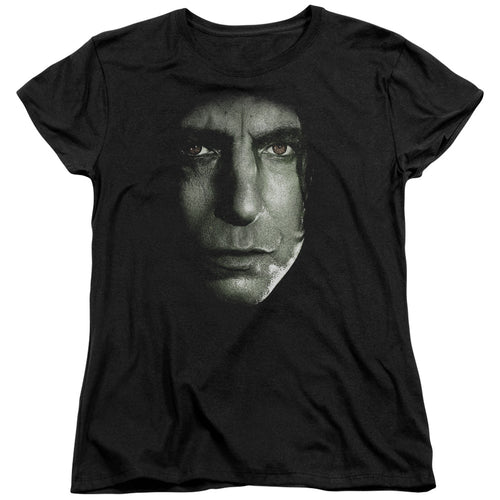 Harry Potter Snape Head Womens T-Shirt