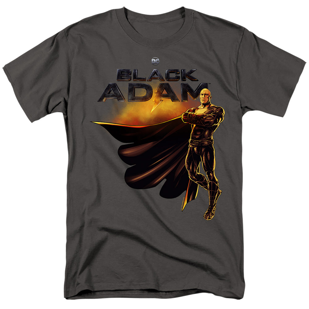 Black Adam Black Adam Logo With Character T-Shirt