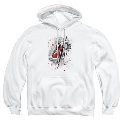 Justice League Harley Sketch Pullover Hoodie