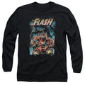 Justice League Electric Chair Long Sleeve T-Shirt