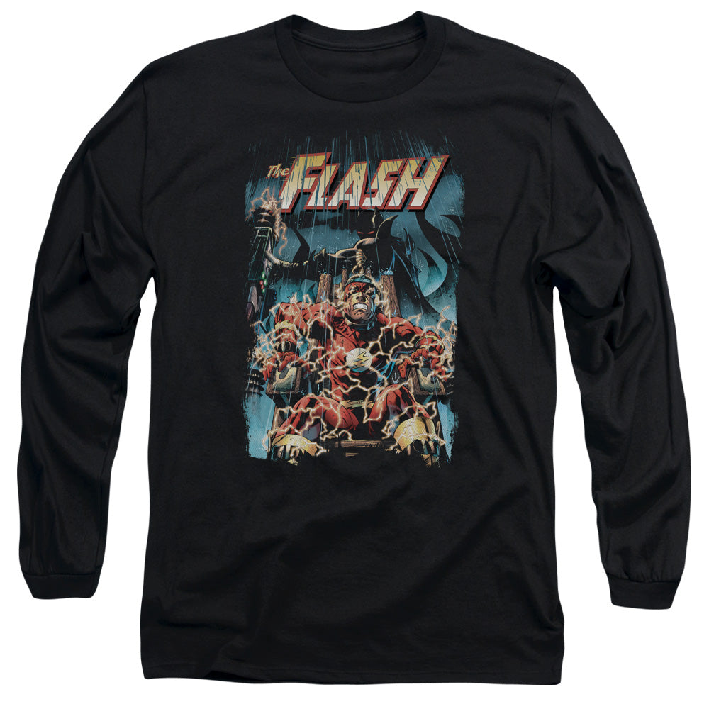Justice League Electric Chair Long Sleeve T-Shirt