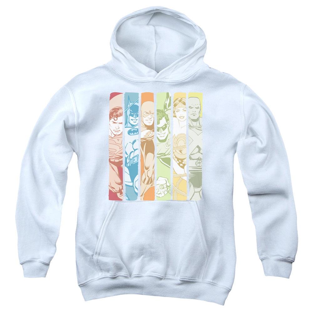 DC Comics Justice League Columns Youth Hoodie