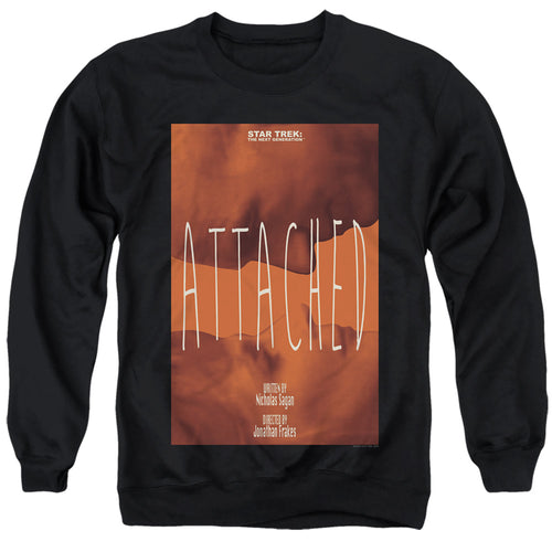 Star Trek Attached Black Crewneck Sweatshirt
