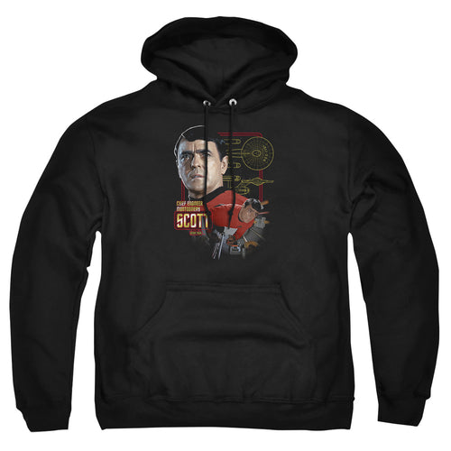 Star Trek Chief Engineer Montgomery Scott Pullover Hoodie