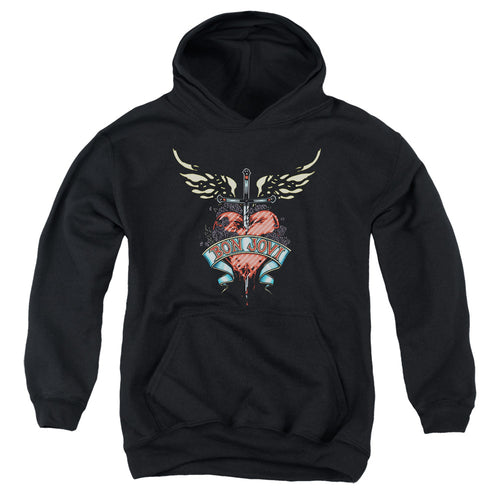 Bon Jovi Daggered Youth Hoodie